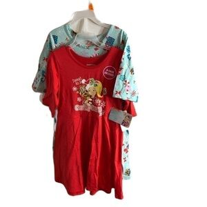 Jojo Siwa Christmas Dress Bundle NWT 6 6X Red Blue Candy Cane Kids Girls